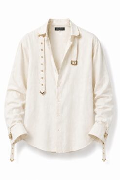 Gilded Linen Shirt – Udiahgebi 29 collection